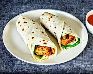 Single egg double chicken roll