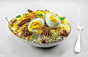 Egg biryani