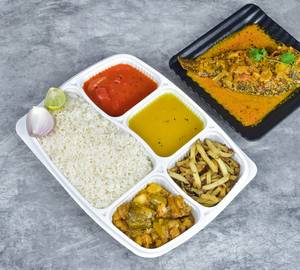 Tilapia Macher  Thali