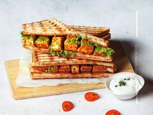 Paneer Tikka Grill Sandwich