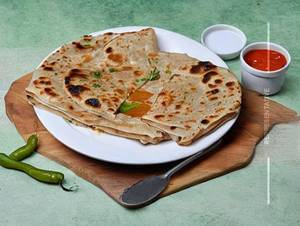 Paneer paratha tawa