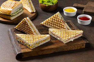 Coleslaw Sandwich-grilled