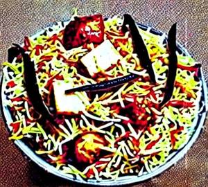 Paneer biryani [half]