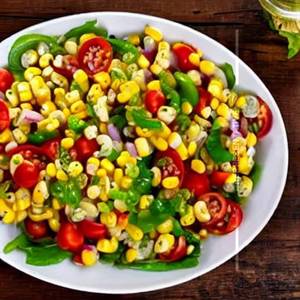 Corn Pepper Salad [Veg]