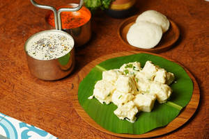Butter Garlic Idli
