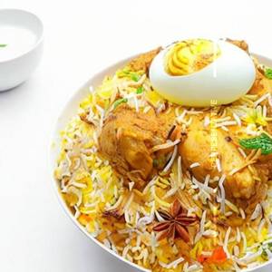 Chiken egg biryani (full)