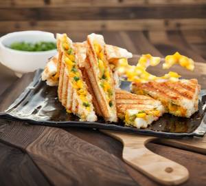 Garlic Corn Cheese sandwich