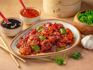 Prawns Hot Garlic (dry)