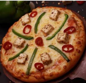 Capsicum, Paneer & Red Paprika Pizza 12"