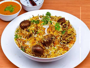 Musroom Biryani