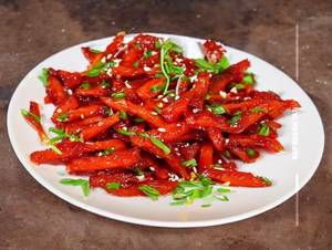 Sweet honey chilli potato