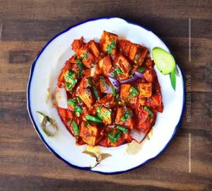 Paneer Chilli Schezwan Dry