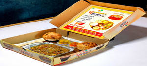 Plain Baati Chokha Mini Thali