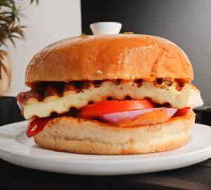 Royal paneer grilled burger