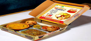 Plain Baati Chokha Regular Thali