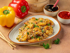 Prawns In Butter Garlic Sauce (dry)