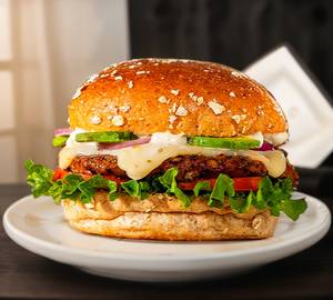 Classic veg burger