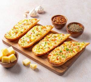 Cheese garlic bread