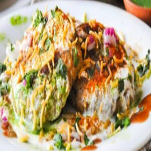 Dahi Aloo Tikki Chaat