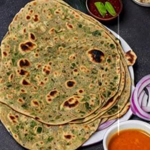Methi Pyaz Paratha