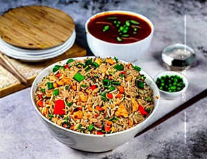 Chicken Triple Schezwan Fried Rice