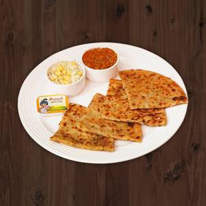 Aloo Pyaaz Ajwain Parantha (1 Pc)