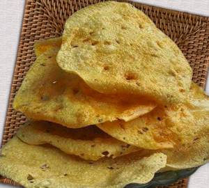 Plain papad fry