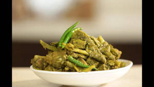 Green Onion Chilly Chicken