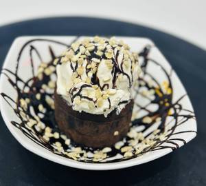 Choco Lava Cake with Ice Cream