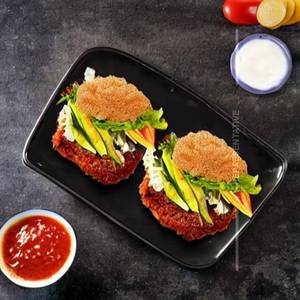 California fried chicken burgers