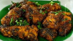 Boneless pepper chicken                                                                                      