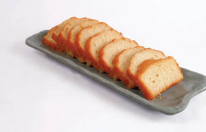Vanilla Sponge Loaf Eggless