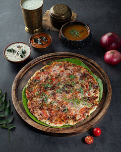 Onion Tomato Uttapam
