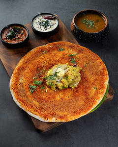 Sambhar Ritual Special Open Ghee Podi Masala Dosa