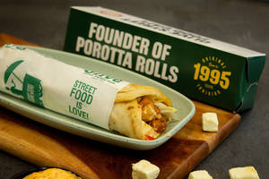 Paneer Parotta Roll