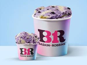 Blueberry 'N White Chocolate Ice Cream (Tub)