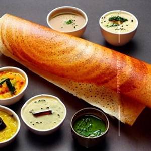 Boiled egg Dosa
