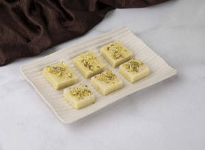 Plain Khoya Burfi.