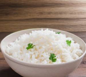 Plain rice