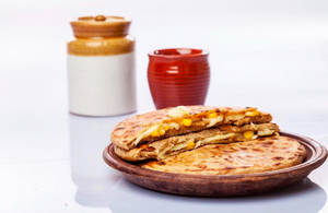 Cheese Corn Paratha