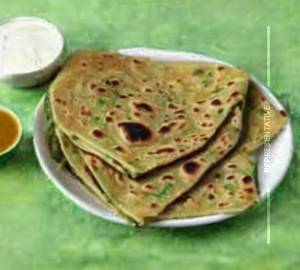 Methi Butter Paratha