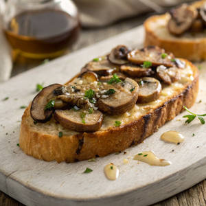 Truffle Mushroom Toast