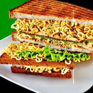 Chicken Maggi Sandwich