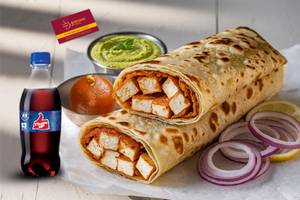 Paneer Tikka Roll + 1 Thums Up [250 ml] + Gulab Jamun [1 Pc].