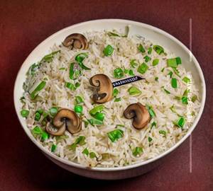 Mushroom fried rice                                                     