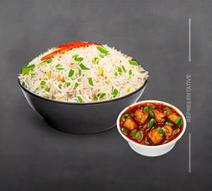 Veg Manchurian Rice