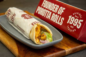 Chicken Steak Parotta Roll