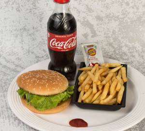 Aloo Tikki Burger Combo