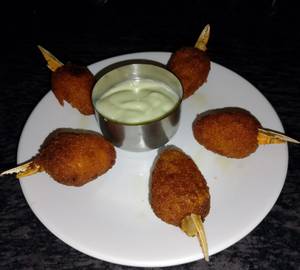 Crab lollypop