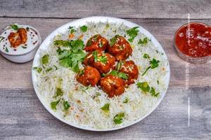 Chicken Manchurian Rice